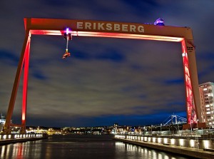 Eriksbergskranen - Foto taget av Håkan Karolusson.