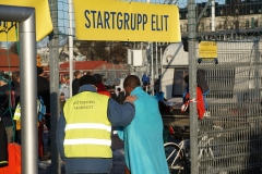 Trött vinnare av Sylvesterloppet