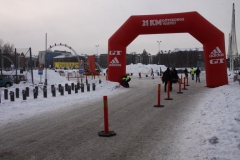 Start och mål på Heden