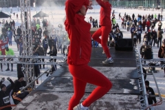 Uppvärmning med Friskis och Svettis